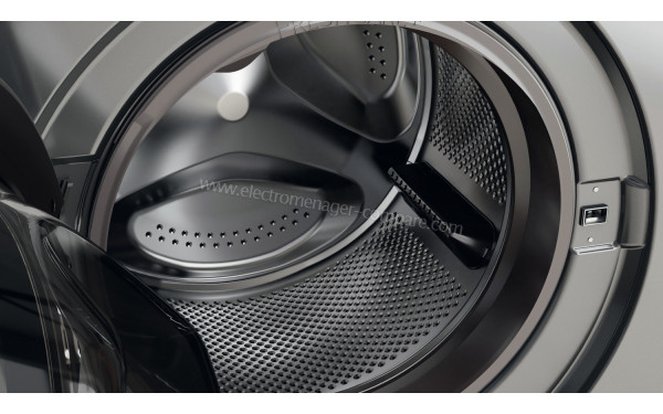 WHIRLPOOL FFBP10489SBSVFR - Zoom sur le tambour