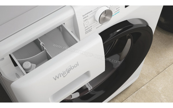 WHIRLPOOL FFBP9469BVFR - Zoom sur le tiroir lessiviel