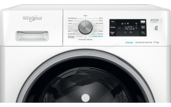 WHIRLPOOL FFBR10489BSVFR - Panneau de commandes