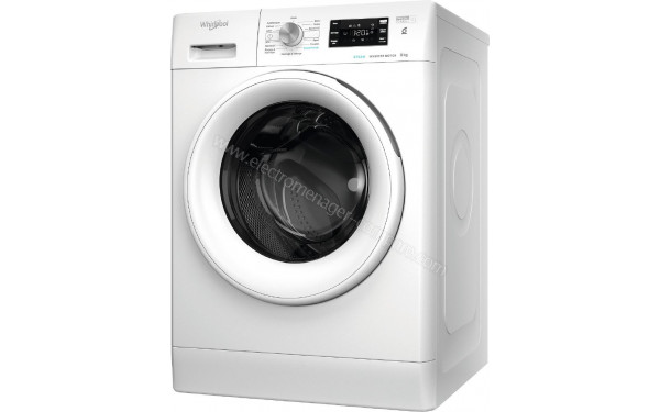 WHIRLPOOL FFBS8458WVFR - Vue 3/4 droite