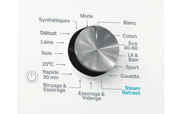 WHIRLPOOL FFD8489BVFR - Vue des programmes