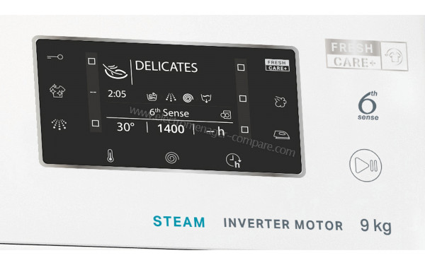 WHIRLPOOL FFD9638BCVFR - Vue des programmes