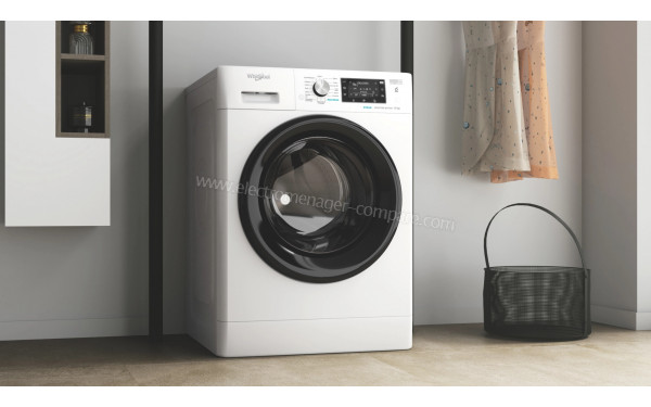 WHIRLPOOL FFDB10469BVFR - Vue 3/4 gauche