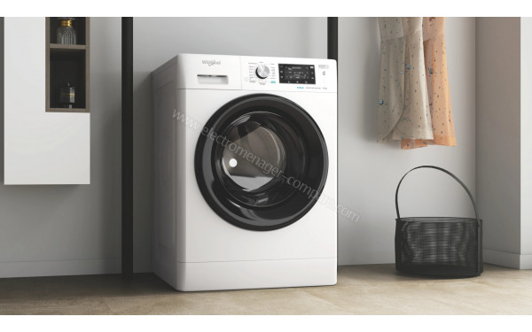 WHIRLPOOL FFDB9458BVFR - Vue 3/4 gauche