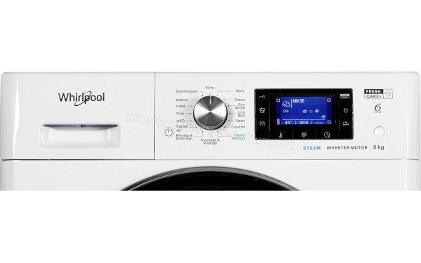 WHIRLPOOL FFDB9458BVFR - Panneau de commandes