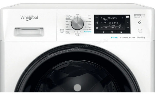 WHIRLPOOL FFDD1074489BVFR - Panneau de commandes