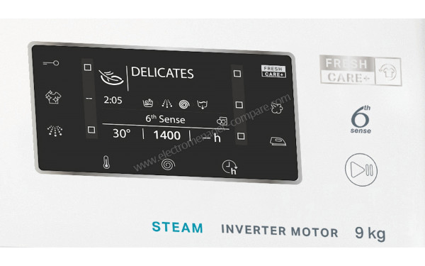 WHIRLPOOL FFDD9448BSVFR - Vue des options