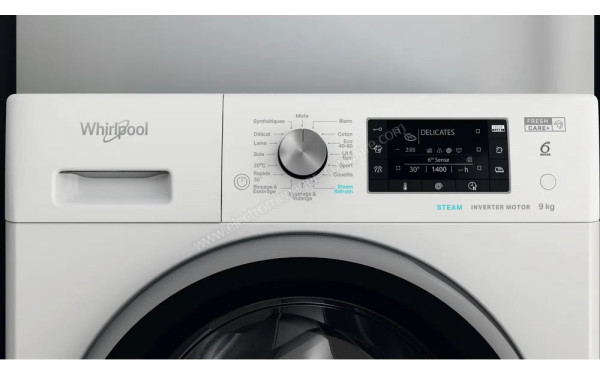 WHIRLPOOL FFDD9458BSVFR - Panneau de commandes