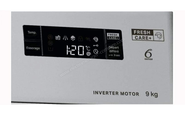 WHIRLPOOL FFS9248SBFR - Vue des options