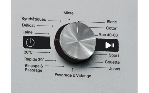 WHIRLPOOL FFS9269SBFR - Vue des programmes