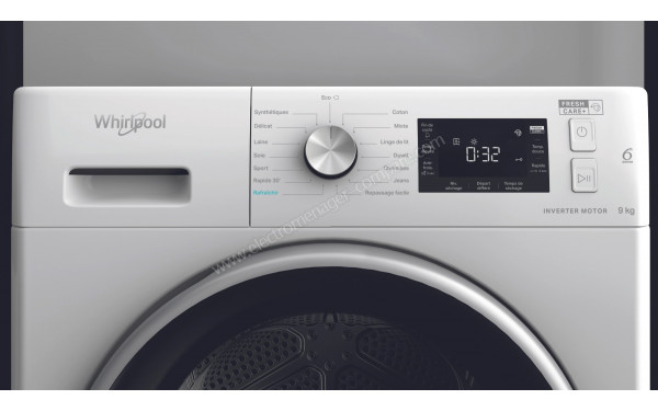 WHIRLPOOL FFTBNM229X2BFR - Panneau de commandes