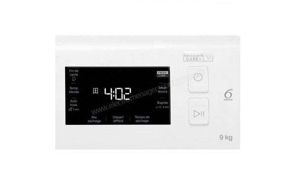 WHIRLPOOL FFTDM229X2BSFR - Vue des programmes