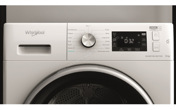 WHIRLPOOL FFTDNM229X2BSFR - Panneau de commandes
