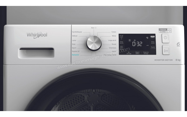 WHIRLPOOL FFTNM228X3BFR - Panneau de commandes