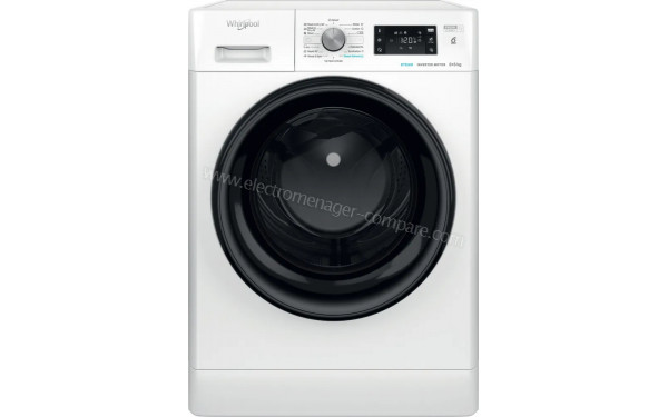 WHIRLPOOL FFWDB864349BVEE - Vue de face