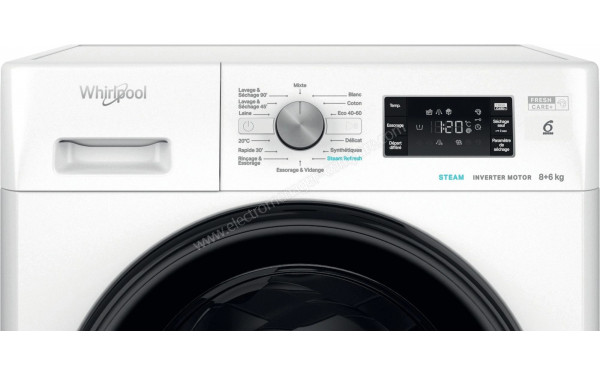WHIRLPOOL FFWDB864489BVFR - Panneau de commandes