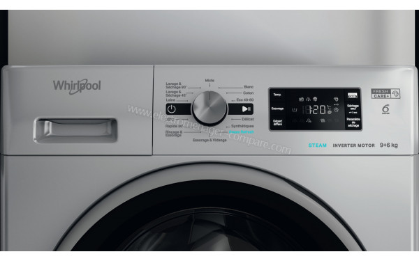 WHIRLPOOL FFWDB964369SBSVFR - Panneau de commandes