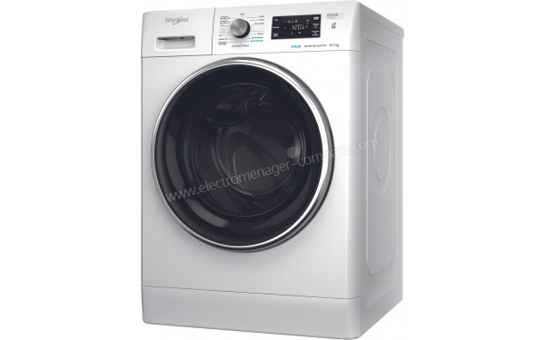 WHIRLPOOL FFWDB976258BCVFR - Vue 3/4 droite