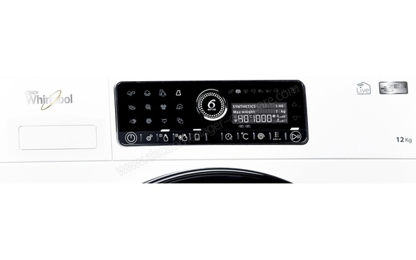 WHIRLPOOL FSCR12443 - Panneau de commandes (cr&eacute;dit : Boulanger)