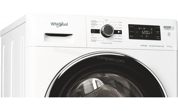 WHIRLPOOL FWDG971682WBCVFRN - Panneau de commandes
