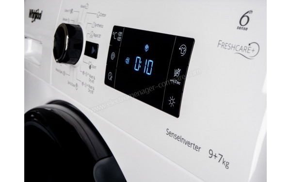 WHIRLPOOL FWDG97168B EU - Vue des programmes
