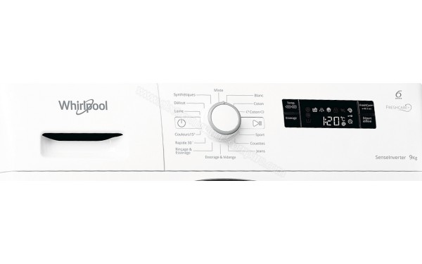 WHIRLPOOL FWFD91483BFR - Panneau de commandes