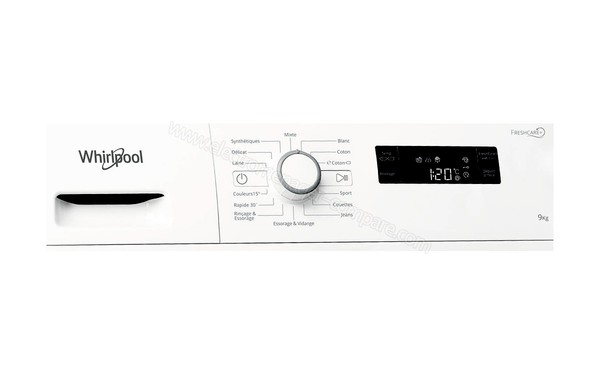 WHIRLPOOL FWFP 91483 W FR - Panneau de commandes