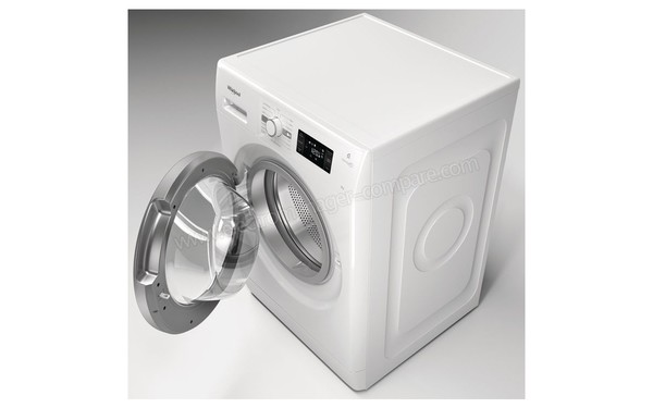WHIRLPOOL FWG71484WS FR - Vue 3/4 droite