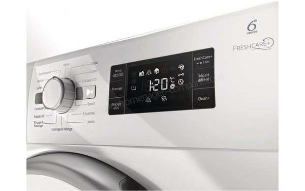 WHIRLPOOL FWG71484WS FR - Panneau de commandes