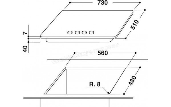 WHIRLPOOL GMWL 758/IXL FR - Sch&eacute;ma technique