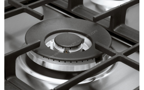 WHIRLPOOL GMWL 758/IXL FR - Zoom sur un foyer &agrave; gaz