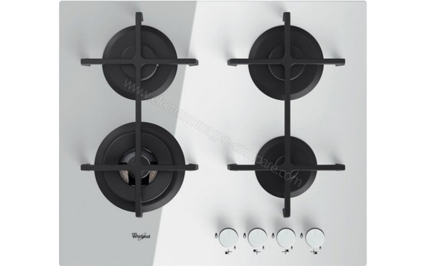 WHIRLPOOL GOA 6423/WH - Vue du dessus