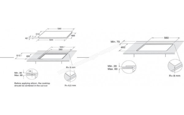 WHIRLPOOL GOB 616/NB - Sch&eacute;ma technique