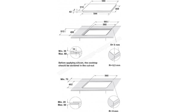 WHIRLPOOL GOR 616/MR FR - Sch&eacute;ma technique