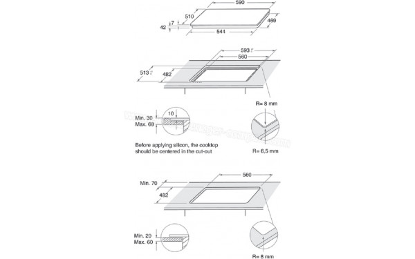 WHIRLPOOL GOWL 628/NB - Sch&eacute;ma technique