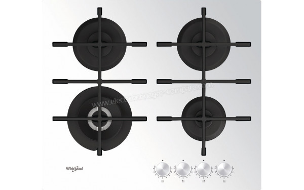 WHIRLPOOL GOWL 628/WH - Vue du dessus