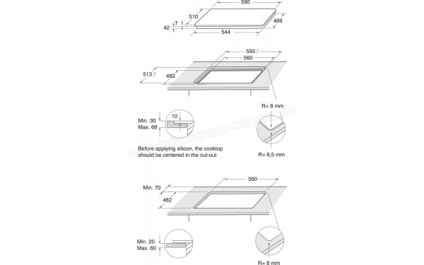 WHIRLPOOL GOWL 628/WH - Sch&eacute;ma technique