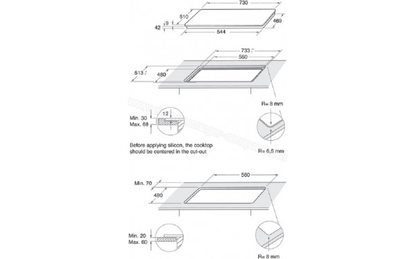 WHIRLPOOL GOWL 758/WH - Sch&eacute;ma technique