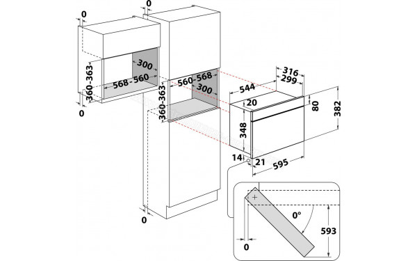 WHIRLPOOL MBNA990B - Dimensions
