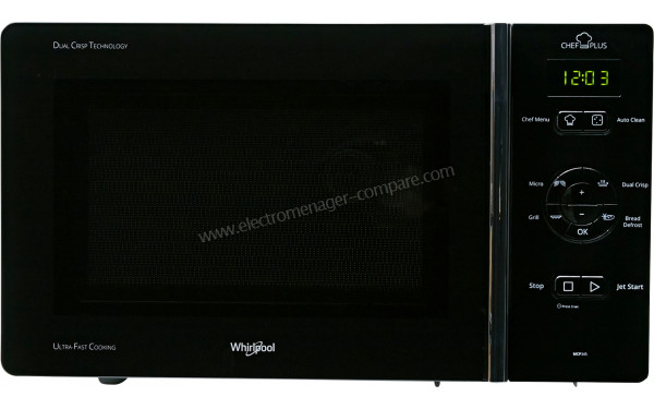WHIRLPOOL MCP 345/SL - Vue de face