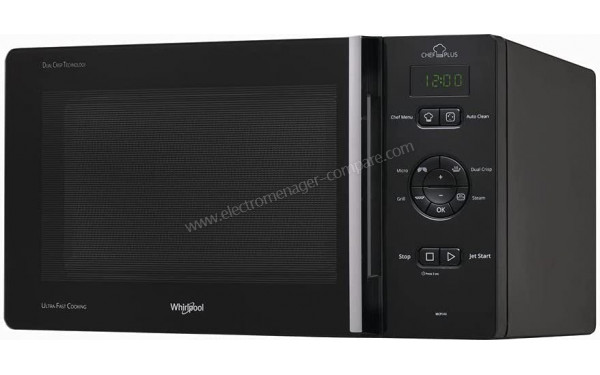 WHIRLPOOL MCP 346/BL - Vue 3/4 droite