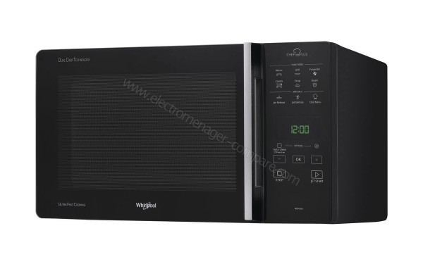 WHIRLPOOL MCP 349/1 BL - Vue 3/4 droite