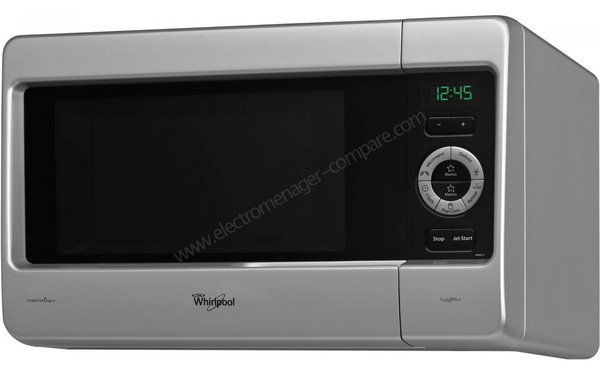 WHIRLPOOL MWA 261/SIL - Vue 3/4 droite