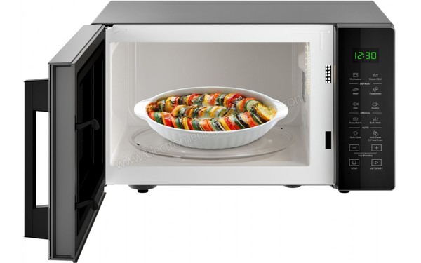 WHIRLPOOL MWP 252/SB - Vue de l'int&eacute;rieur  (cr&eacute;dit : Darty)