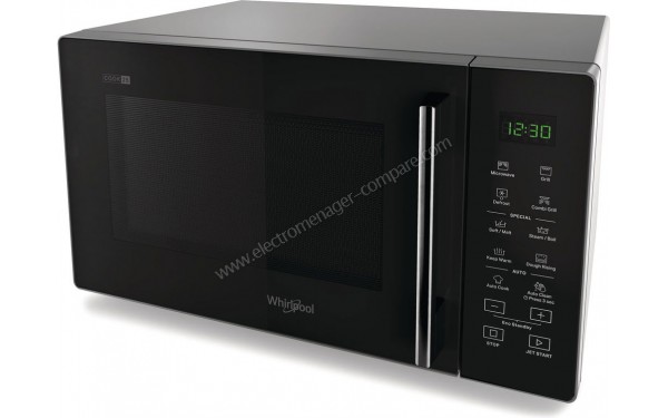 WHIRLPOOL MWP 254/SB - Vue 3/4 droite