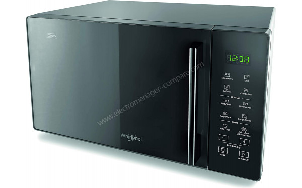 WHIRLPOOL MWP 254/SM - Vue 3/4 droite