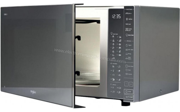 WHIRLPOOL MWP 303/M - Vue 3/4 droite entrouvert