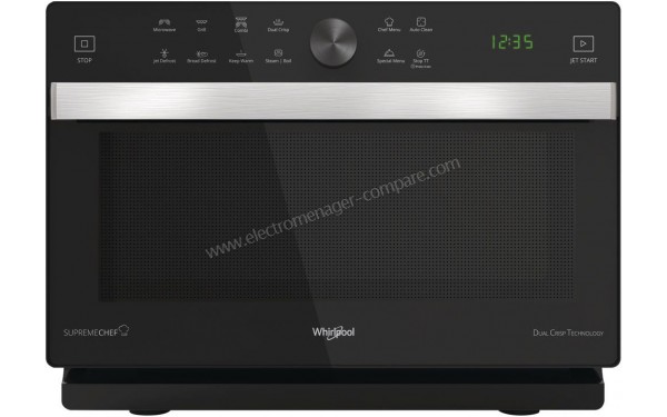 WHIRLPOOL MWP 337/SB - Vue de face