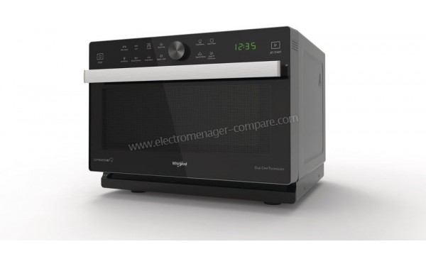 WHIRLPOOL MWP 337/SB - Vue 3/4 droite