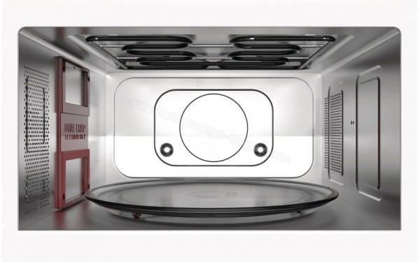 WHIRLPOOL MWP 337/SB - Vue de l'int&eacute;rieur